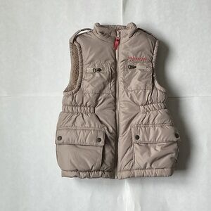 Timberland Women’s Beige Puffer Vest